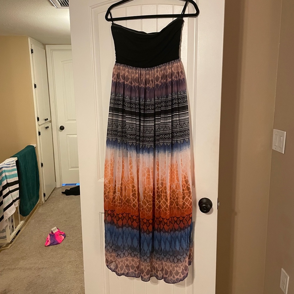 Bebe strapless dress